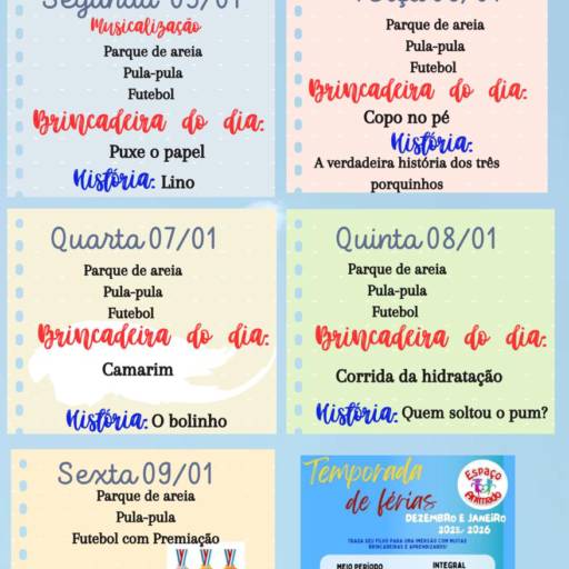 Temporada de Férias 2026