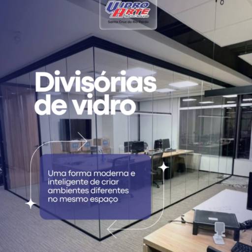 Divisórias de Vidro Sob Medida