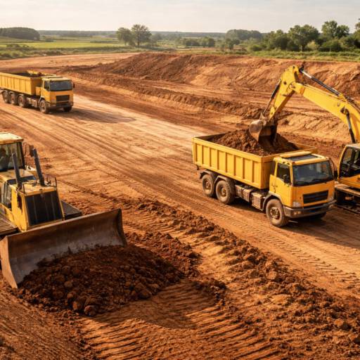 Nivelamento e Preparação de Terreno para Construção