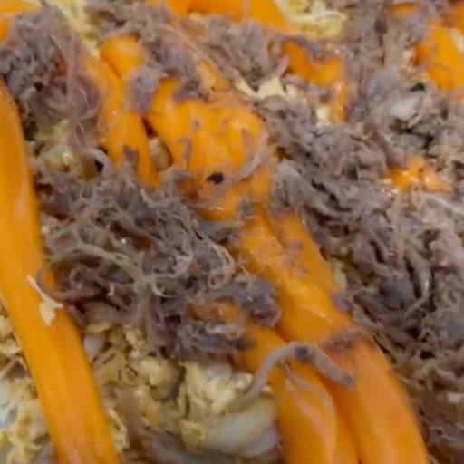 Porção de Carne com Queijo em Santa Cruz do Rio Pardo SP
