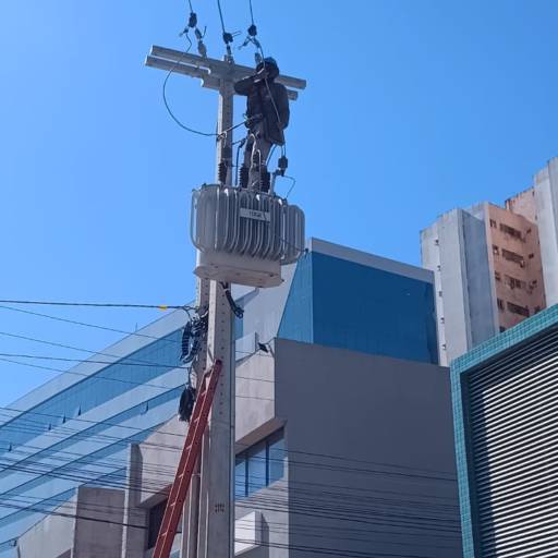 Montagem de Subestação Aérea em Maceió AL