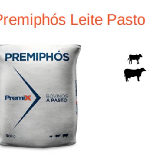 Premiphós Leite Pasto – Suplemento Mineral para Bovinos Leiteiros a Pasto