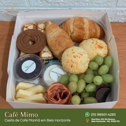 Café Mimo — Cesta de Café da Manhã Individual em BH