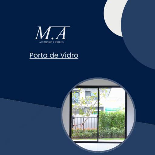 Porta de Vidro e Porta Balcão