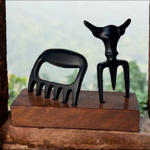 Kit Garra e Tridente para Churrasco