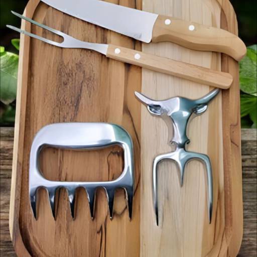 Kit Utensílios Para Churrasco