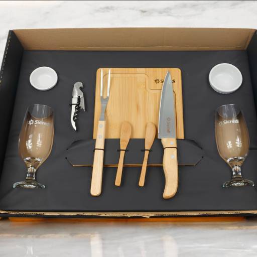 Kit Utensílios para Churrasco