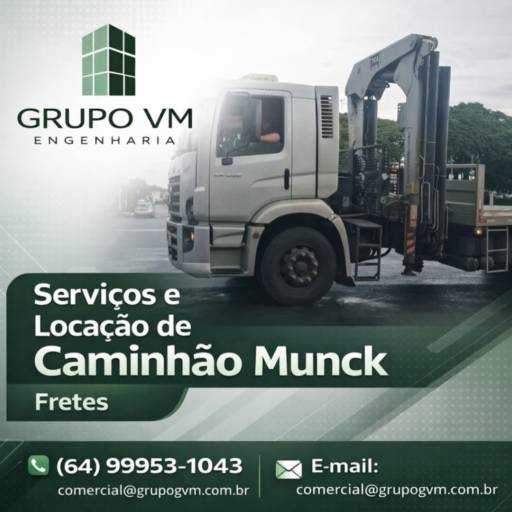 Locação de Caminhão Munck