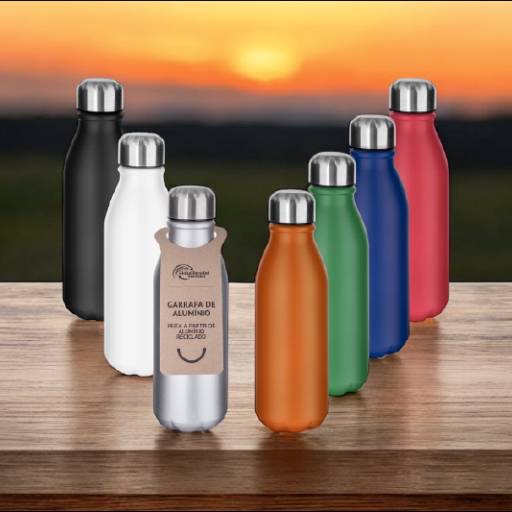 Garrafa Alumínio 600ml