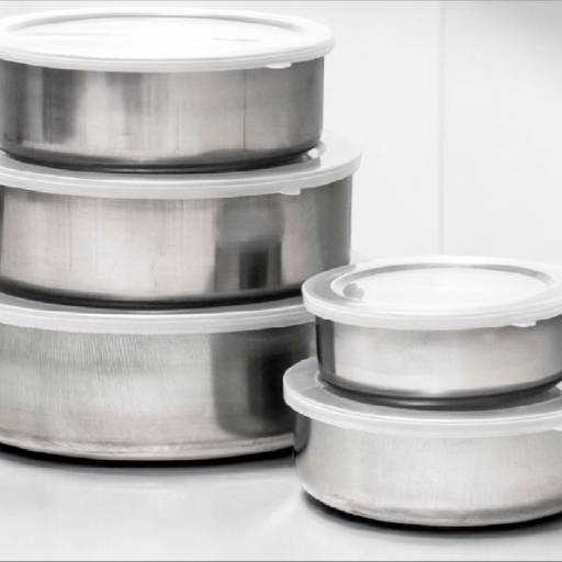 Conjunto De Tigelas De Inox