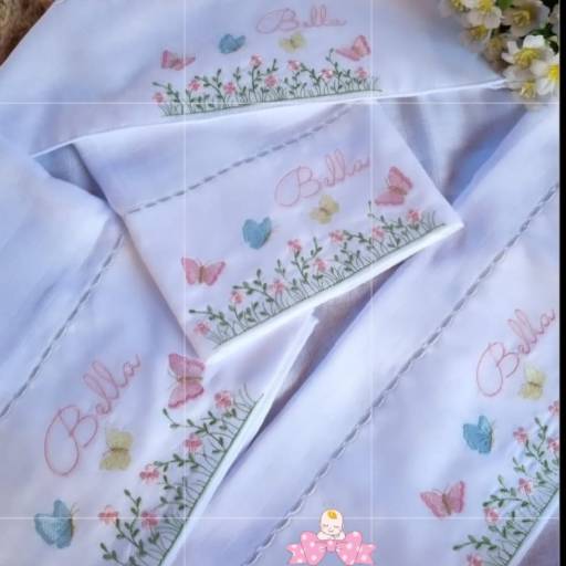 Kit Fraldas Floral – Enxovais Bebê Delicados