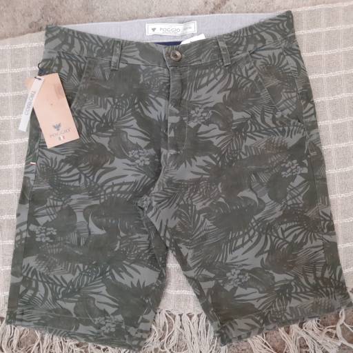 Bermuda canvas estamp por Loja Catherine