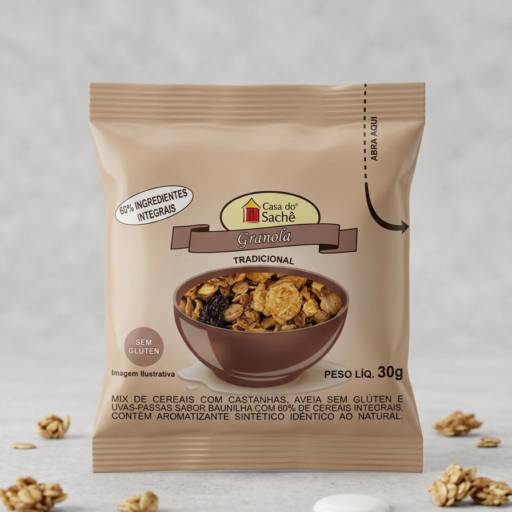 Granola Tradicional sem glúten