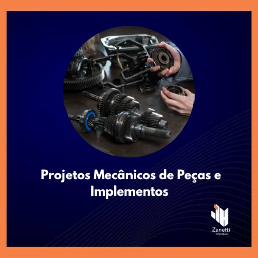 Projetos Mecânicos de Peças e Implementos em Itapetininga