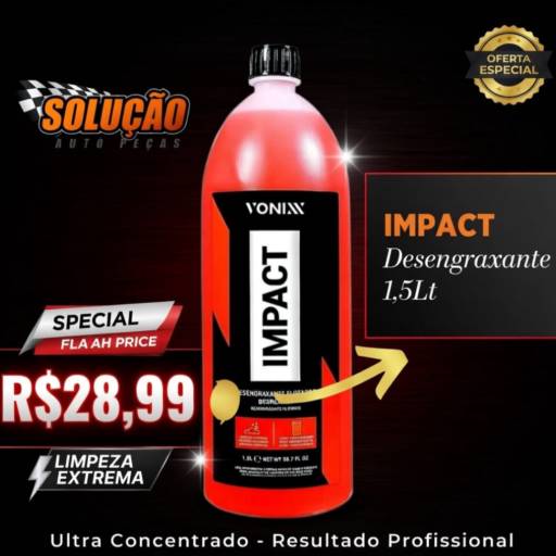 Impact Desengraxante 1,5L Vonixx em Santa Bárbara d’Oeste, SP