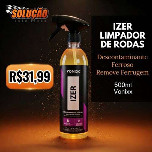 Izer Limpador de Rodas Vonixx 500ml em Santa Bárbara d’Oeste, SP