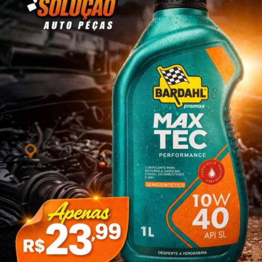 Óleo para Motor 10W40 Semissintético Bardahl em Santa Bárbara D’Oeste