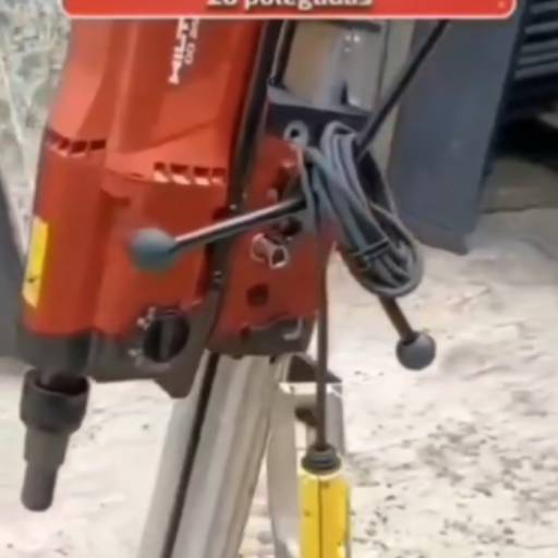 Hilti DD 200: Perfuração Diamantada com Precisão e Alta Performance em Concreto