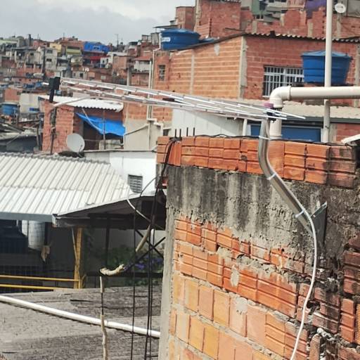 Antena proeletronic 38 elementos instalada para dois pontos no bairro jardim santa Cristina santo André em 09/04/2026