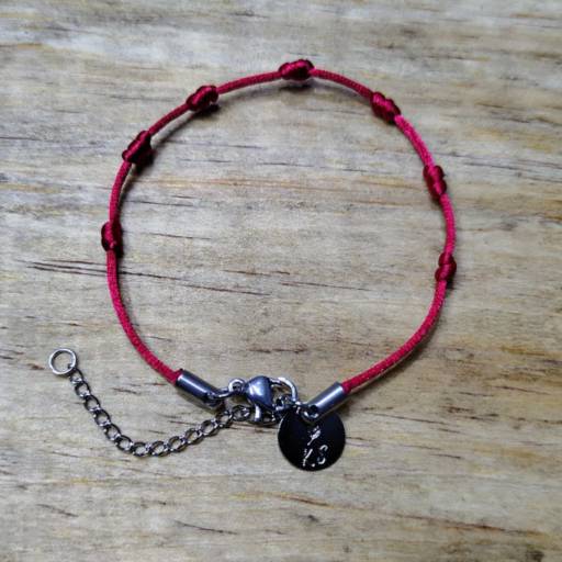 Pulseira 7 Nós com Fecho em Aço Inoxidável