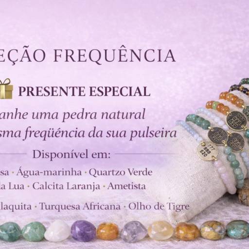 Oferta Especial em Pulseiras de Pedras Naturais – Energia e Presente Exclusivo