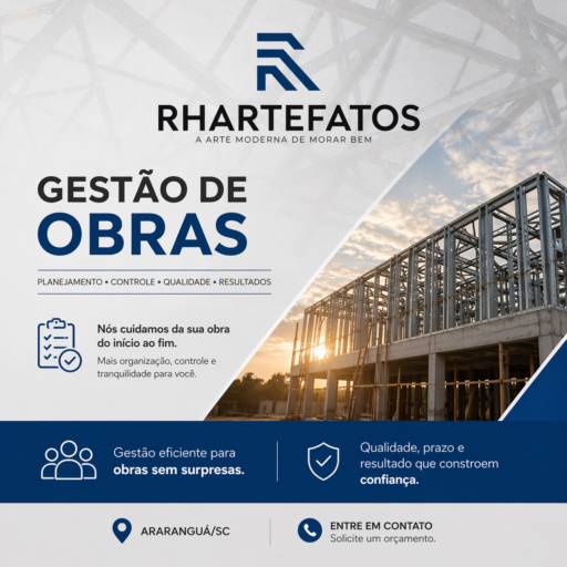 Gestão de Obras em Araranguá/SC