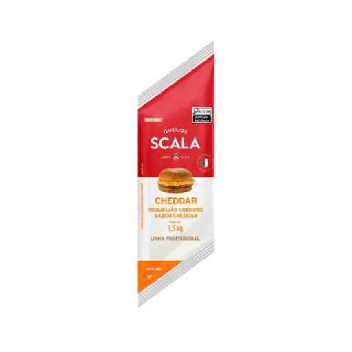 Requeijão Cheddar Scalla 1,5kg