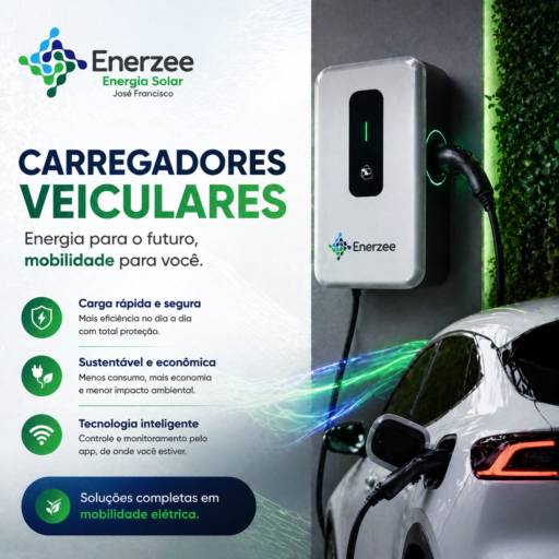 Carregadores Veiculares Enerzee em Ninho Verde II Eco Residence, SP - Praticidade e Eficiência