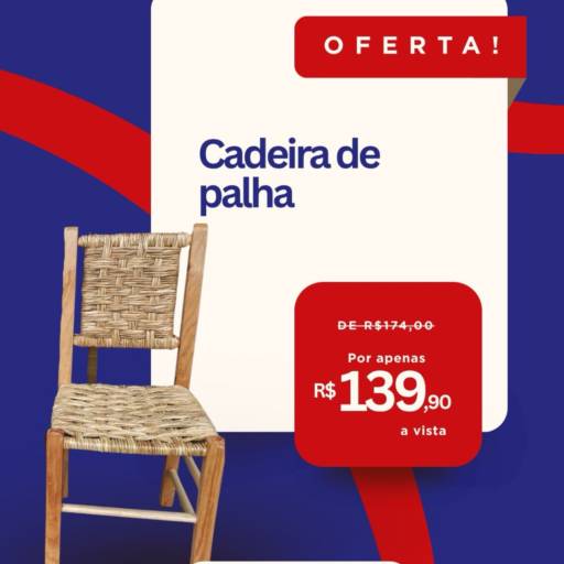 Cadeira de palha