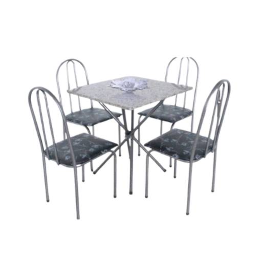 Conjunto de jantar quadrado
