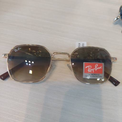 Óculo de Sol Ray Ban JIM Dourado