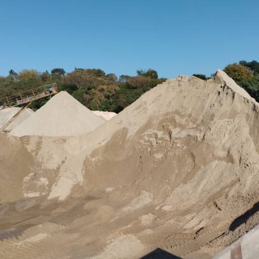 Areia Média Lavada de Rio