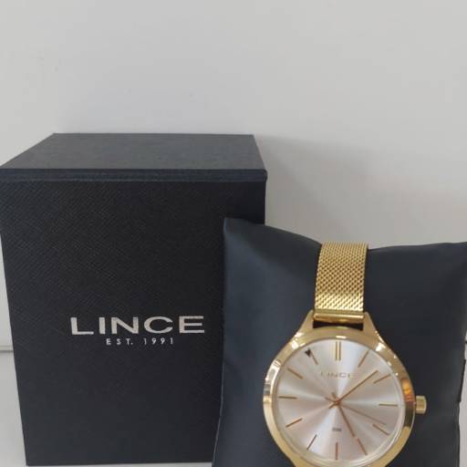 Relógio Lince Feminino Dourado - LRGM022L36