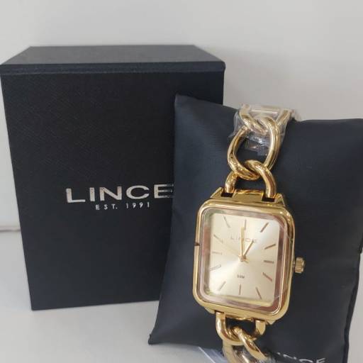 Relógio Lince Feminino Dourado - LQG4825L30