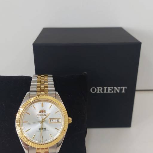 Relógio Orient Masculino Bicolor -  469ED1F S1KS 822600 E