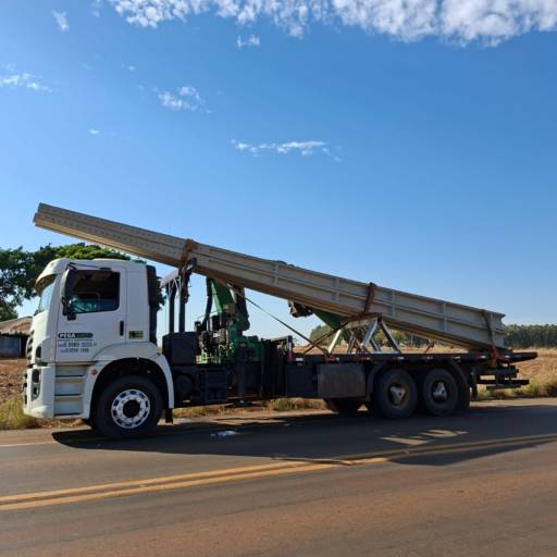 Transporte de Postes de Concreto 