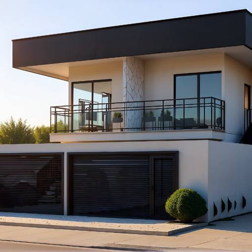 Projeto sobrado geminado com arquitetura moderna e funcional