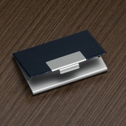 04480 Porta Cartão de Couro em São José do Rio Preto, SP por Public Gráfica e Brindes