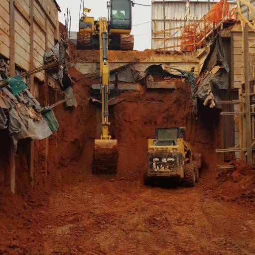 Escavadeira Hidráulica em Campinas para Obras Ágeis