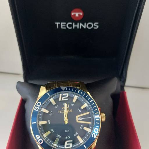 Relógio Technos Masculino Dourado - 2115LAJS/4A