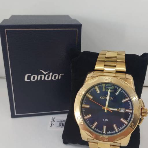 Relógio Condor Masculino Dourado - CO2415BPS/4A