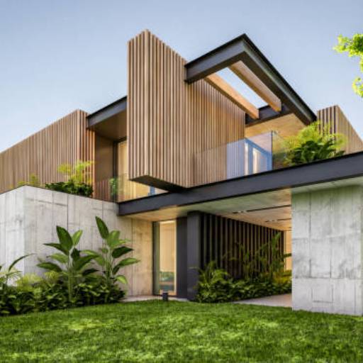 Construção de Sobrado Moderno de Alto Padrão
