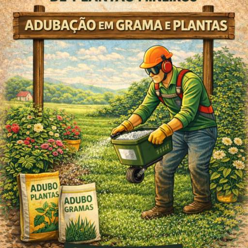 Adubação em Grama e Plantas 