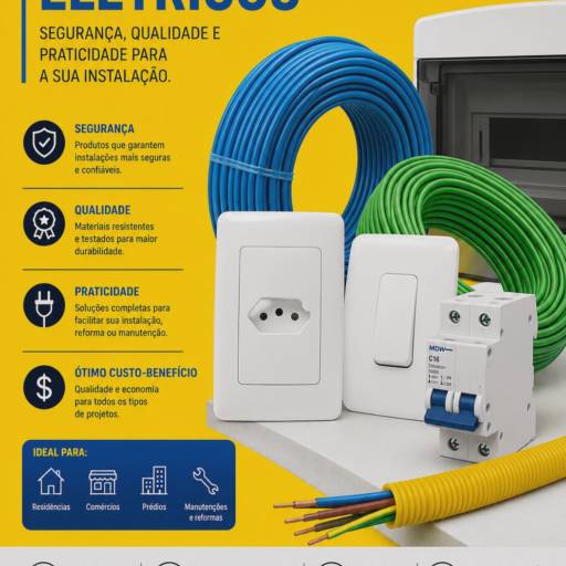 Materiais elétricos em Vila Velha para obras seguras e eficientes