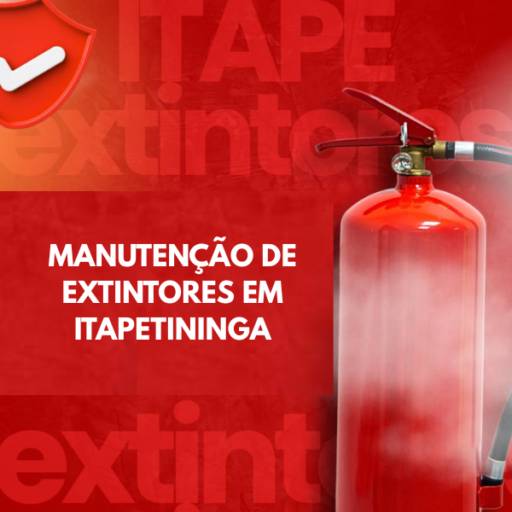 Manutenção de Extintores em Itapetininga