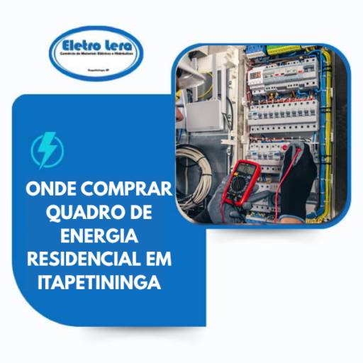 Onde Comprar Quadro de Energia Residencial em Itapetininga