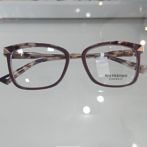 Armação Feminina Ana Hickmann -  Livia 1 Ah60083 G01 Turtle Brow