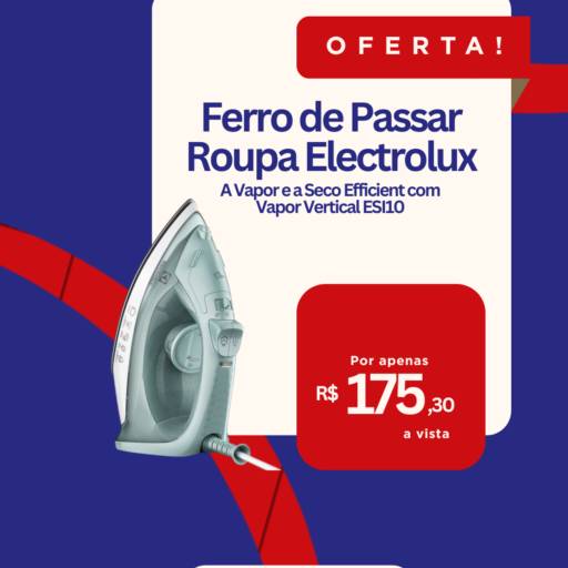 Ferro de Passar Roupa Electrolux