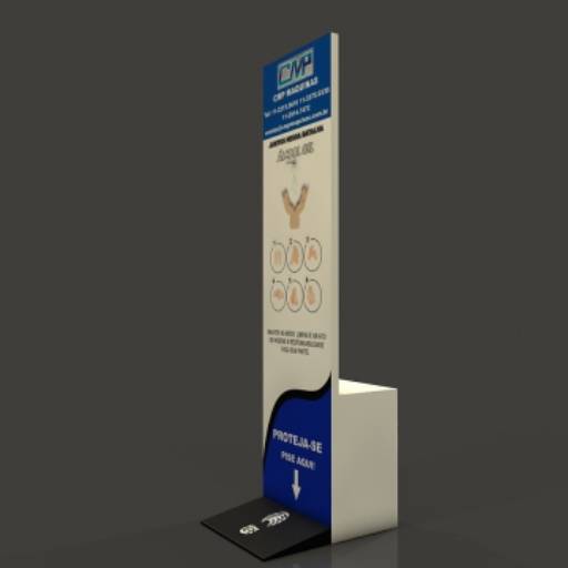 Protetor para álcool em gel - WSG Brasil