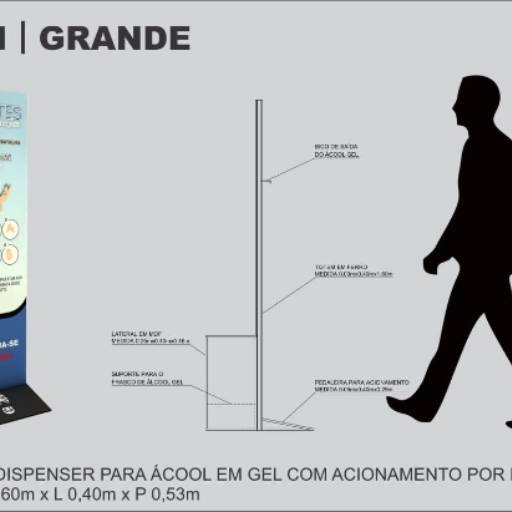 Estação de Higienização de Mãos Personalizada - WSG Brasil